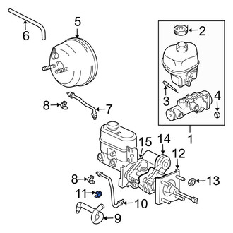 Dodge OE - Brake Hydraulic Hose Lock Clip