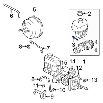 Dodge OE - Brake Master Cylinder Reservoir Screw