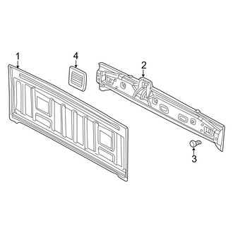 Dodge OE - Cab - Back Panel (Regular Cab), (2500 / 3500 Regular Cab)