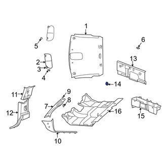 Dodge OE - Coat Hook