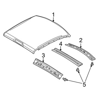 Dodge OE - Cab - Roof & Components (2500 / 3500 Quad Cab)