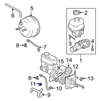 Dodge OE - Brake Hydraulic Hose Lock Clip