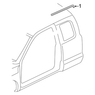 Dodge OE - Cab - Exterior Trim (Quad Cab)