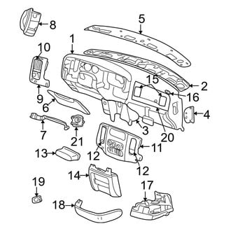 Dodge OE - Instrument Panel (2500 / 3500)