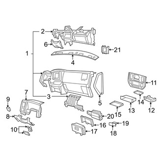 Dodge OE - Instrument Panel (2500 / 3500)