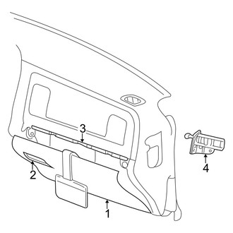 Dodge OE - Instrument Panel - Glove Box