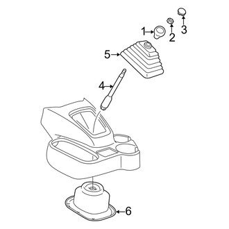 Dodge OE - Console - Shifter Trim (Standard Tr)