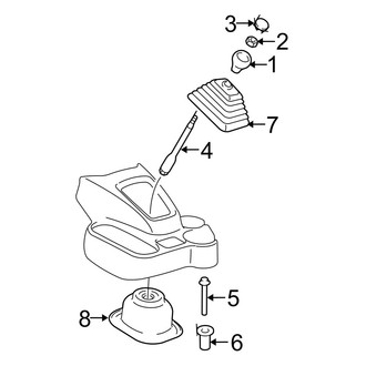 Dodge OE - Console - Shifter Trim (2500 / 3500 5.9L Standard Tr)