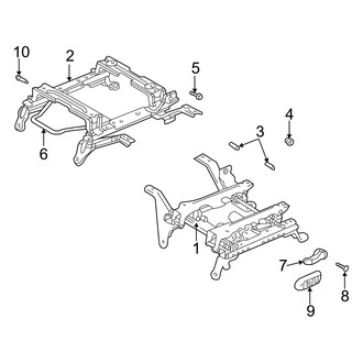 Dodge OE - Seats & Tracks - Tracks & Components