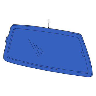 Dodge OE - Rear Back Glass