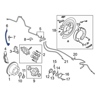 Dodge OE - Brake Hydraulic Line