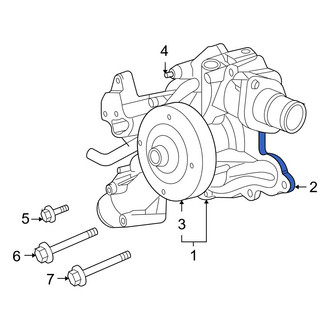 Dodge OE - Engine Water Pump Gasket