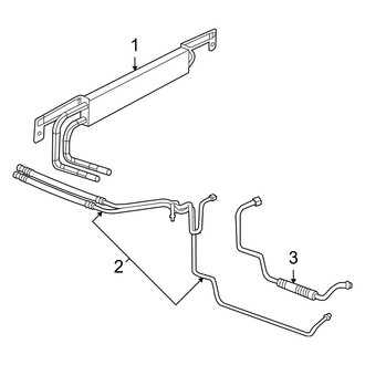 Dodge OE - Cooling - Power Steering Oil Cooler (2500 Regular Cab / Crew Cab 6.7L)