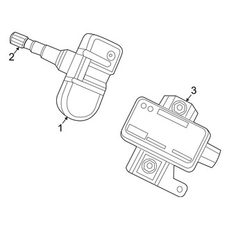 Dodge OE - Electrical - Tire Pressure Monitor Components (2500 Laramie / Power Wagon / SLT / ST / SXT / TRX)