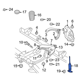 Dodge OE - Front Suspension Shock Absorber