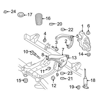 Dodge OE - Front Suspension - Suspension Components (RWD)