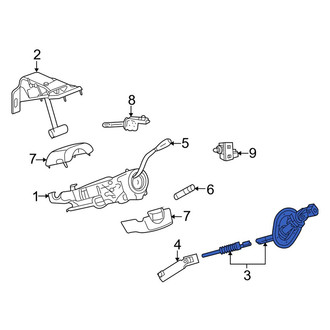 Dodge OE - Upper Steering Shaft