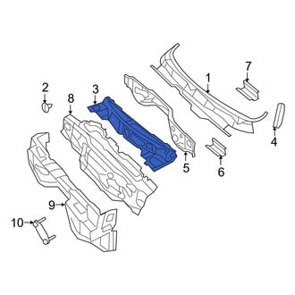 Dodge OE - Front Cowl Panel