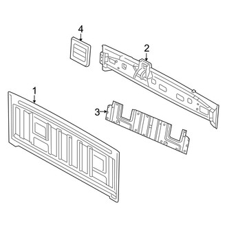 Dodge OE - Cab - Back Panel