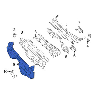 Dodge OE - Front Outer Cowl Insulator