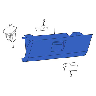 Dodge OE - Front Glove Box
