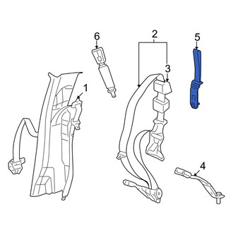 Dodge OE - Child Restraint Anchor Plate