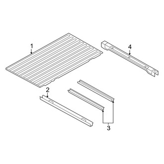 Dodge OE - Pick Up Box - Floor (2500)