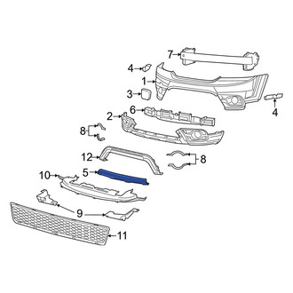 Dodge OE - Front Bumper Cover Spacer Panel