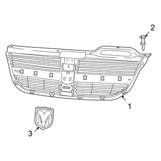 Dodge OE - Grille & Components