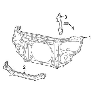 Dodge OE - Radiator Support