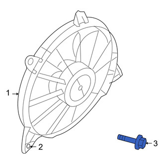 Dodge OE - Engine Cooling Fan Shroud Bolt