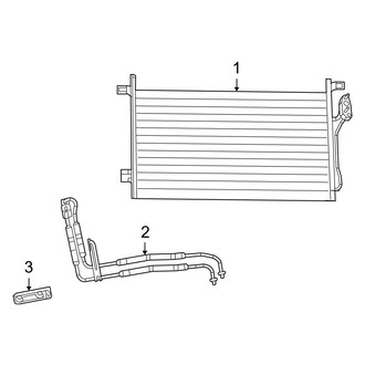 Dodge OE - Cooling - Trans Oil Cooler (2.4L)