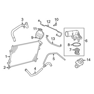 Dodge OE - Cooling - Radiator & Components (Flex)