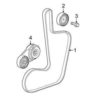 Dodge OE - Cooling - Belts & Pulleys (Crew / R/T / SXT Flex)