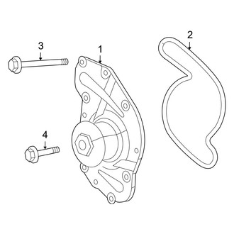 Dodge OE - Cooling - Water Pump (3.5L)