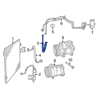 Dodge OE - A/C Refrigerant Suction Hose