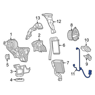Dodge OE - HVAC System Wiring Harness