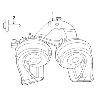 Dodge OE - Electrical - Horn (Crossroad / SE Value)