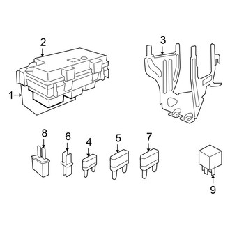 Dodge OE - Electrical - Fuse & Relay