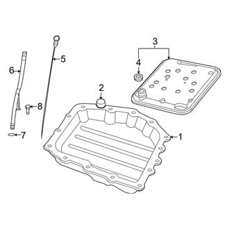 Dodge OE - Engine / Transaxle - Transaxle Parts (2.4L)