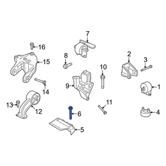 Dodge OE - Automatic Transmission Mount Bolt