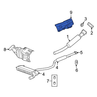 Dodge OE - Floor Pan Heat Shield