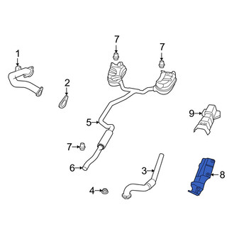 Dodge OE - Floor Pan Heat Shield