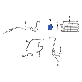 Dodge OE - Vapor Canister Purge Valve Assembly