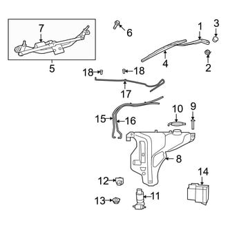 Dodge OE - Windshield - Wiper & Washer Components