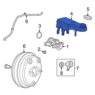 Dodge OE - Brake Master Cylinder Reservoir