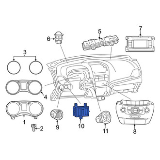 Dodge OE - Instrument Panel Dimmer Switch