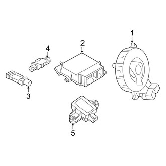 Dodge OE - Restraint Systems - Air Bag Components (Modules & Sensors)