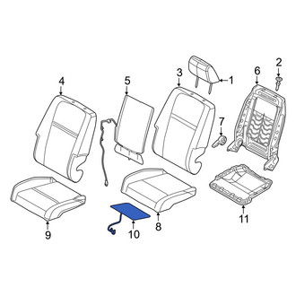 Dodge OE - Front Right Seat Heater Pad