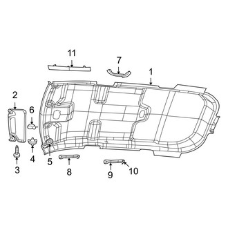 Dodge OE - Roof - Interior Trim